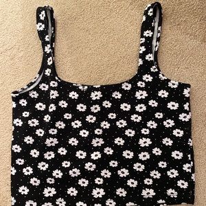 Flower crop top
